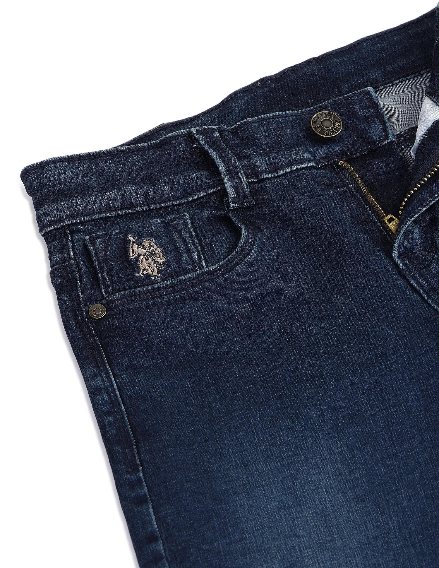 U.S. Polo Assn. Kids Boys Slim fit Blue Jeans