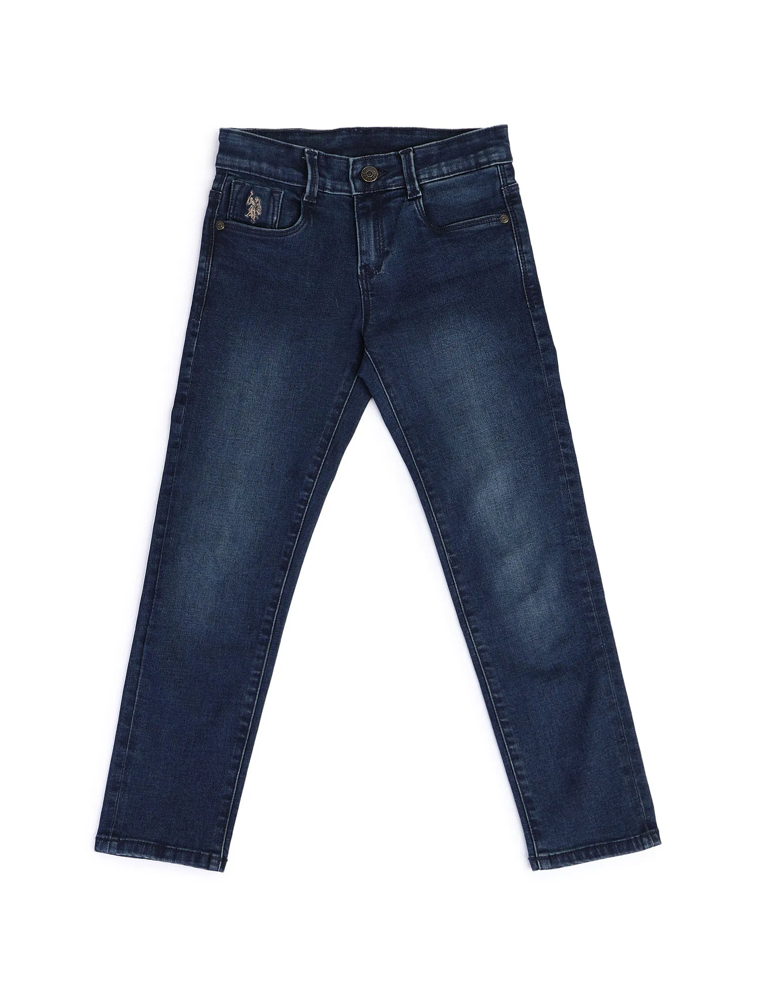 U.S. Polo Assn. Kids Boys Slim fit Blue Jeans