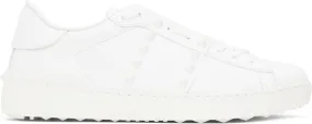 Valentino Garavani White Rockstud Untitled Sneakers