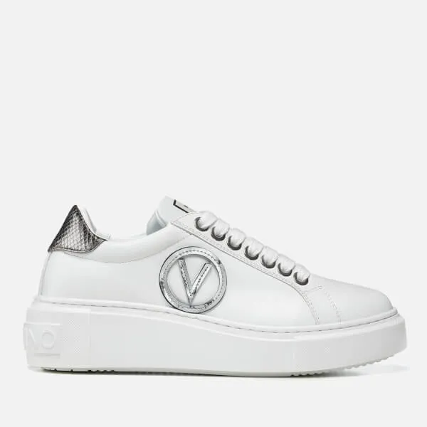 Valentino Women's Baraga S Leather Flatform Trainers