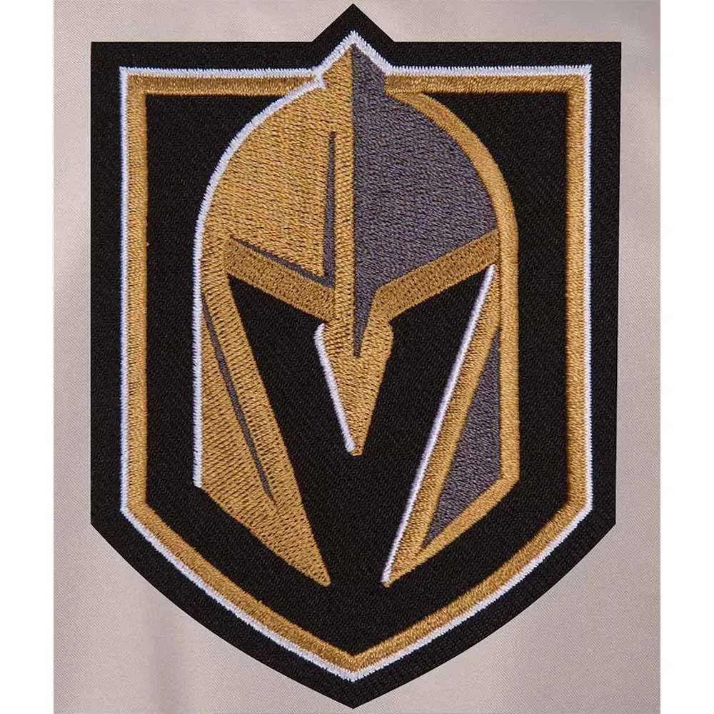 Vegas Golden Knights Front Hit Poly Twill Gray/Black Jacket