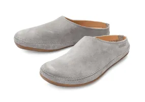 Velour slipper, Graphite | Manufactum