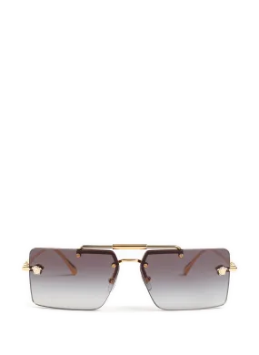 VERSACE  Square sunglasses - Golden