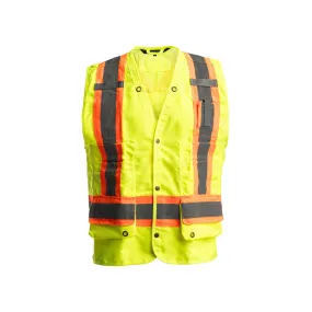 WASIP Delux Surveyor Hi-Vis Vest - TV20HVG