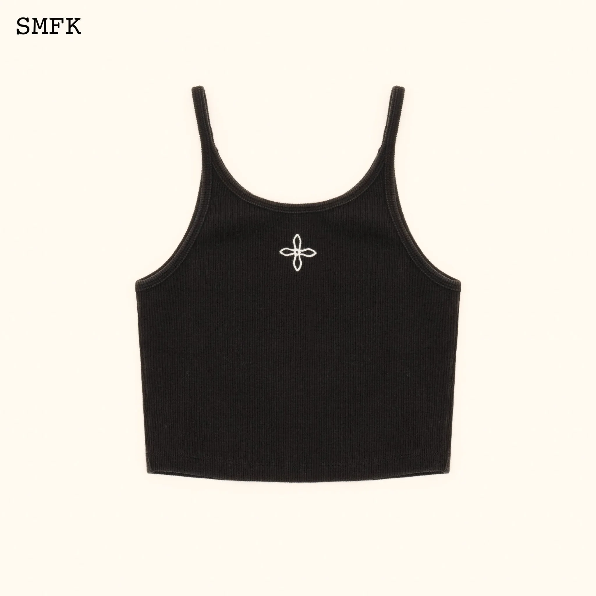 WildWorld Cross Sporty Vest Top In Black-