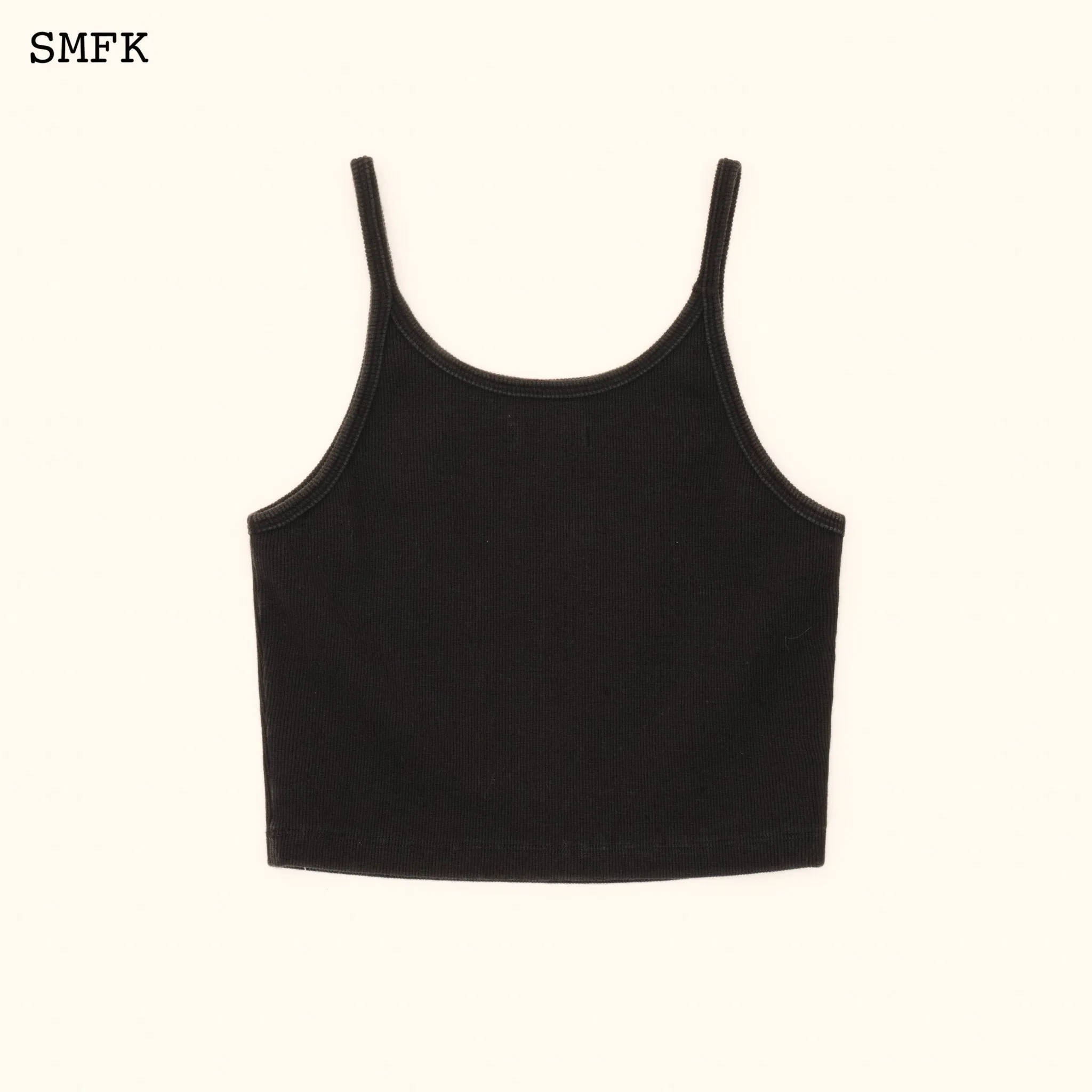 WildWorld Cross Sporty Vest Top In Black-