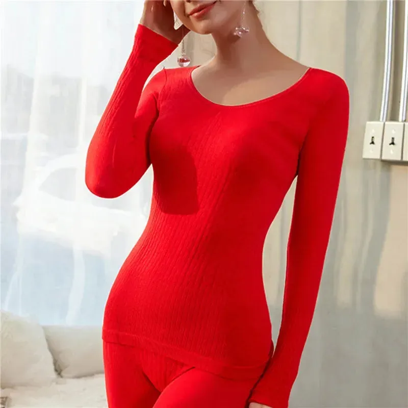 Winter Thermal Underwear Long Sleeve Seamless Antibacterial