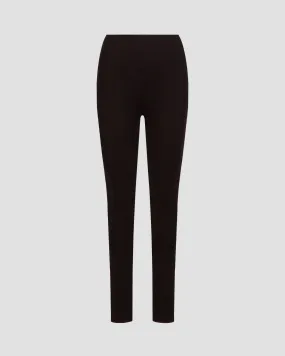 Women's black viscose leggings Juvia Delia 83019227-black