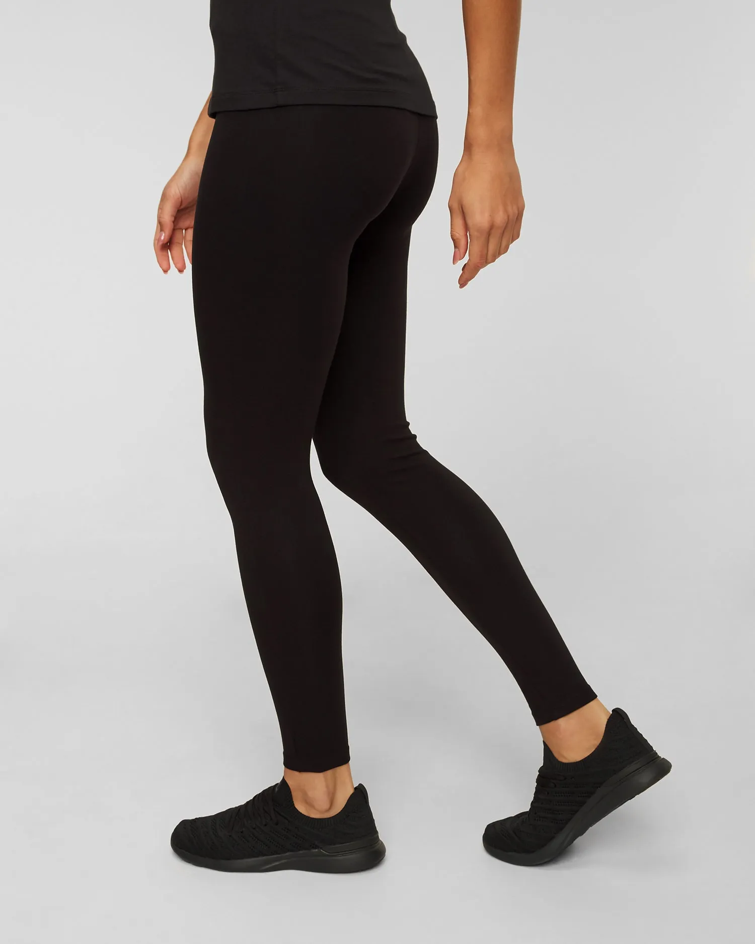 Women's black viscose leggings Juvia Delia 83019227-black