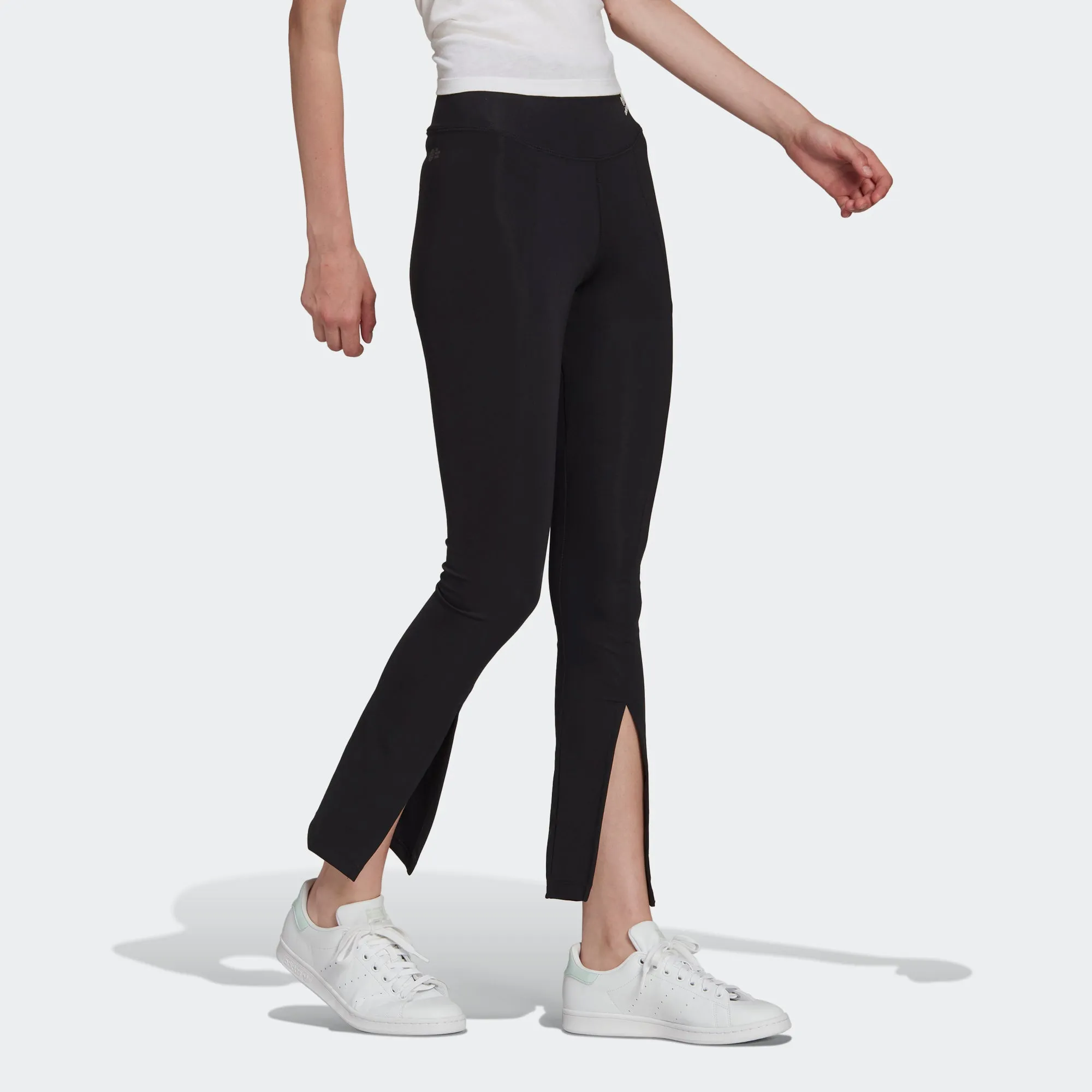 Women's adidas Originals Adicolor Classics SST Open Hem Leggings Black