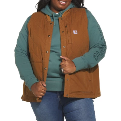 Women's Carhartt Plus Size Rib Collar Vest