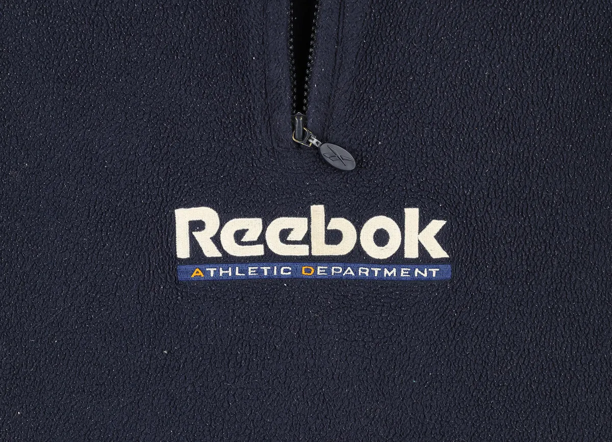 Women's Reebok 90s 1/4 Zip Fleece - Blue - Women's S