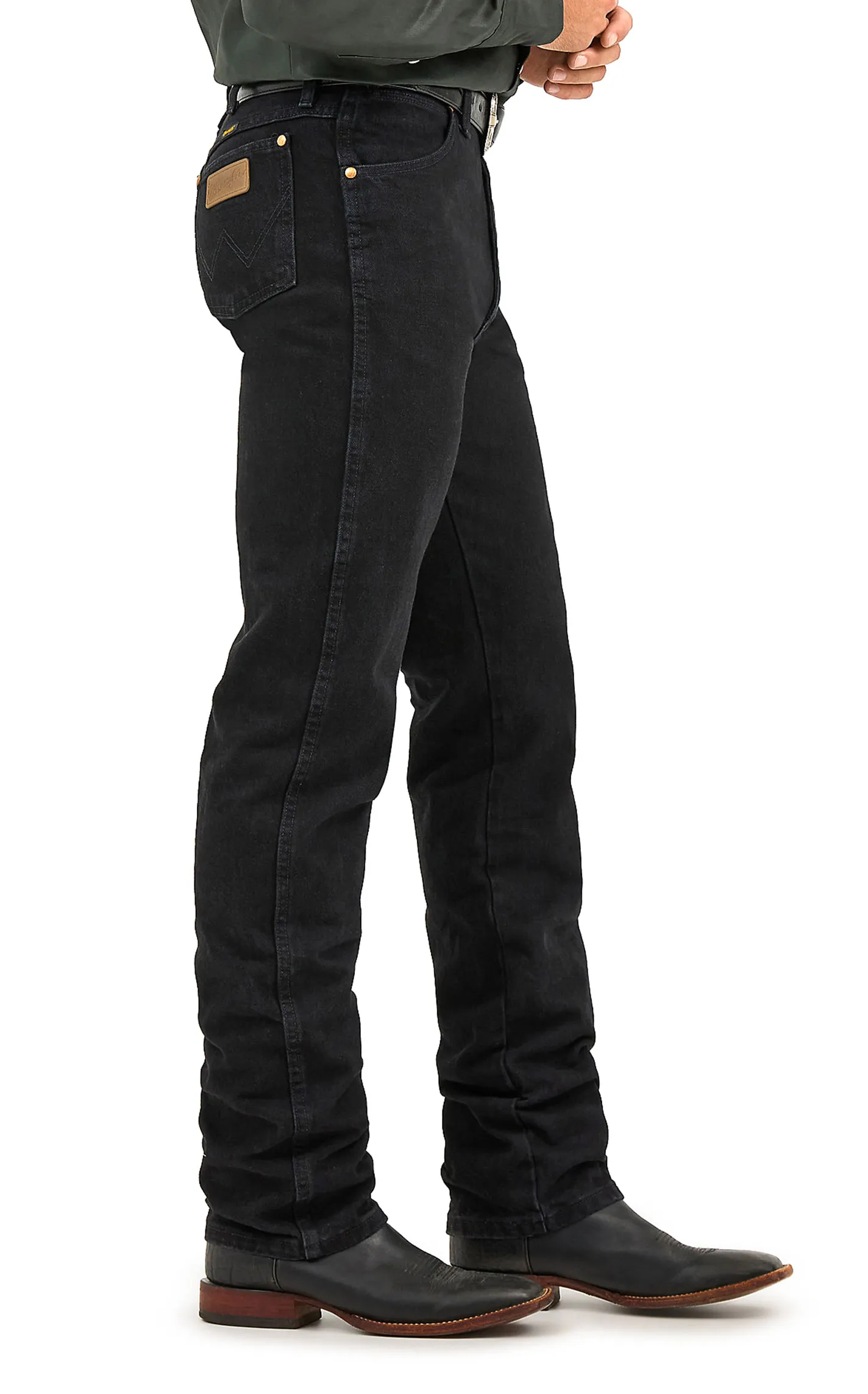 Wrangler Men's Black Cowboy Cut Original Fit Jeans - Tall