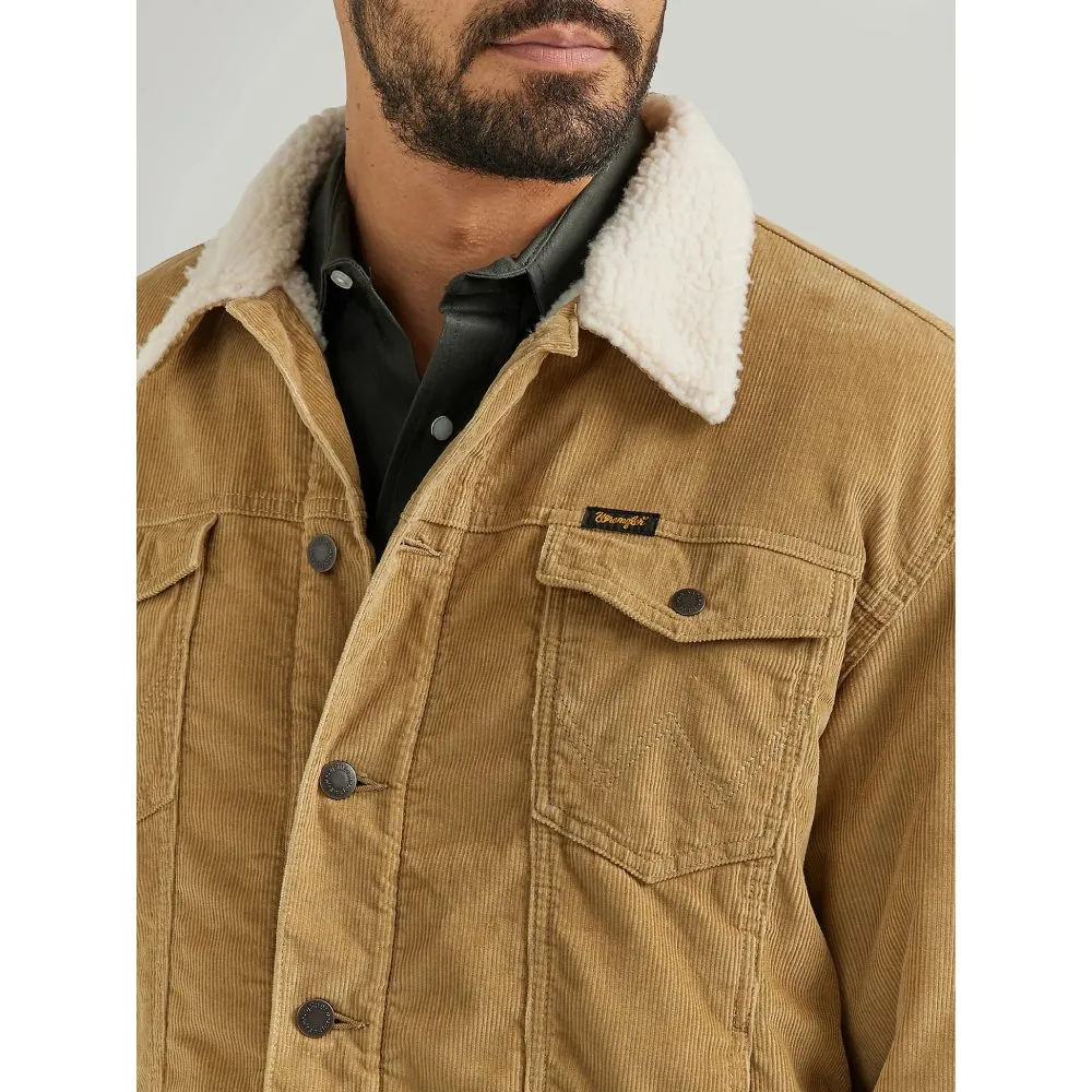 Wrangler Mens Cowboy Cut Jacket | Tan Color | Shop Now