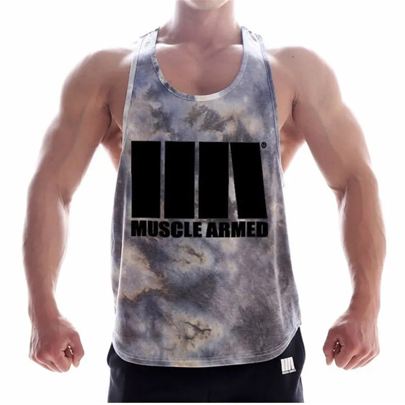 Xituodai Men Bodybuilding Tank Top Camouflage sleeveless Shirt Summer Sports vest Gyms Fitness Running undershirt Workout Sling 