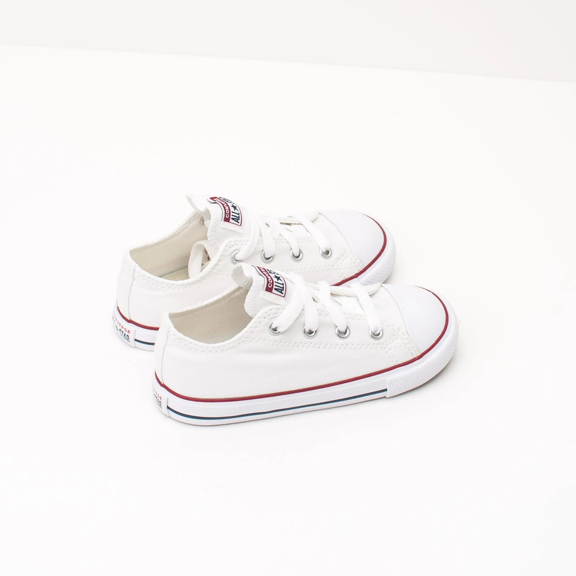ZAPATILLA DE NIÑA Y NIÑO - CONVERSE - 7J256C CHUCK TAYLOR ALL STAR SEASONAL OX OPTICAL WHITE INFANT
