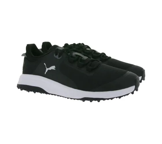 Zapatos de golf PUMA Fusion Grip calzado deportivo para hombre con FUSIONFOAM 377527 02 negro